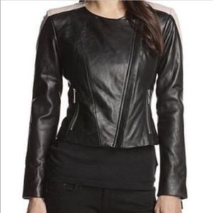 NWT $820 Vince Camuto leather jacket